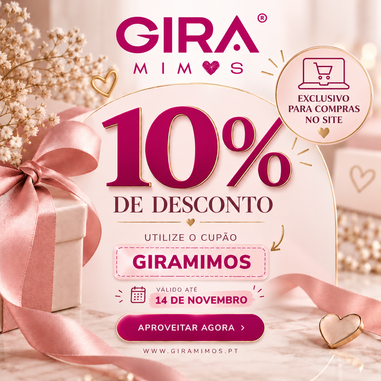 Cupão Exclusivo_ 10% de Desconto